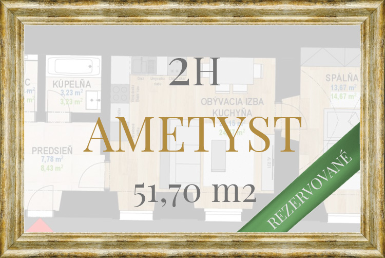 Investičný apartmán Ametyst