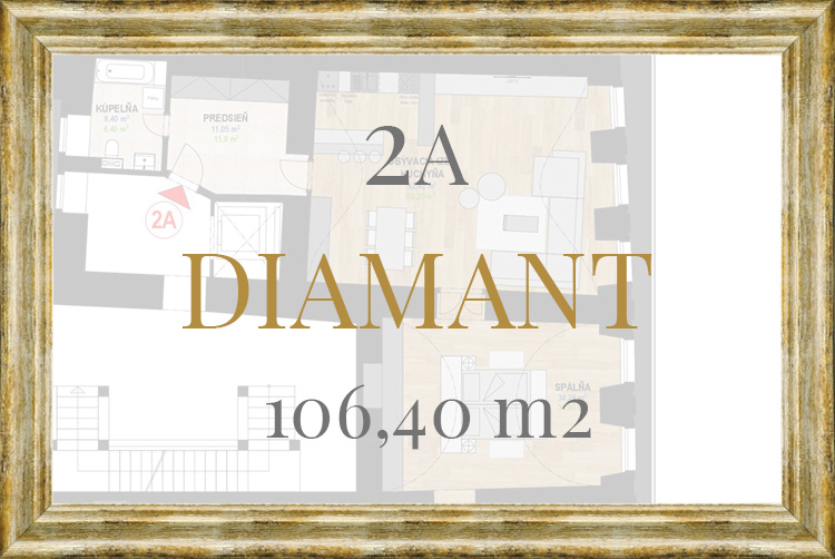 Investičný apartmán Diamant